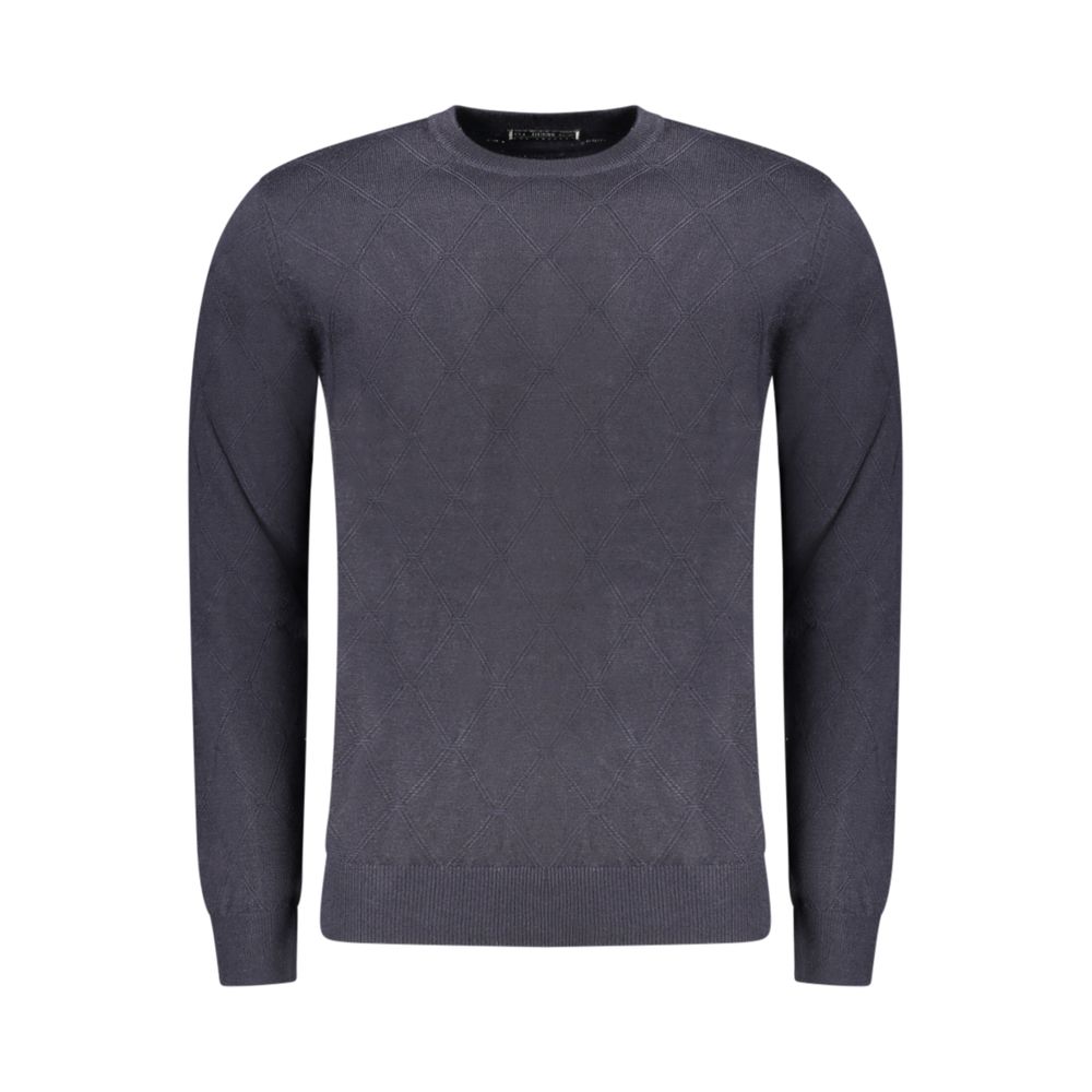 Guess Jeans Blue Polyester Men's Sweater