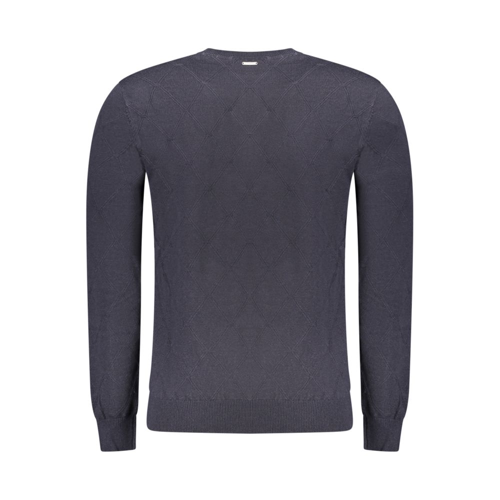 Guess Jeans Blue Polyester Men's Sweater