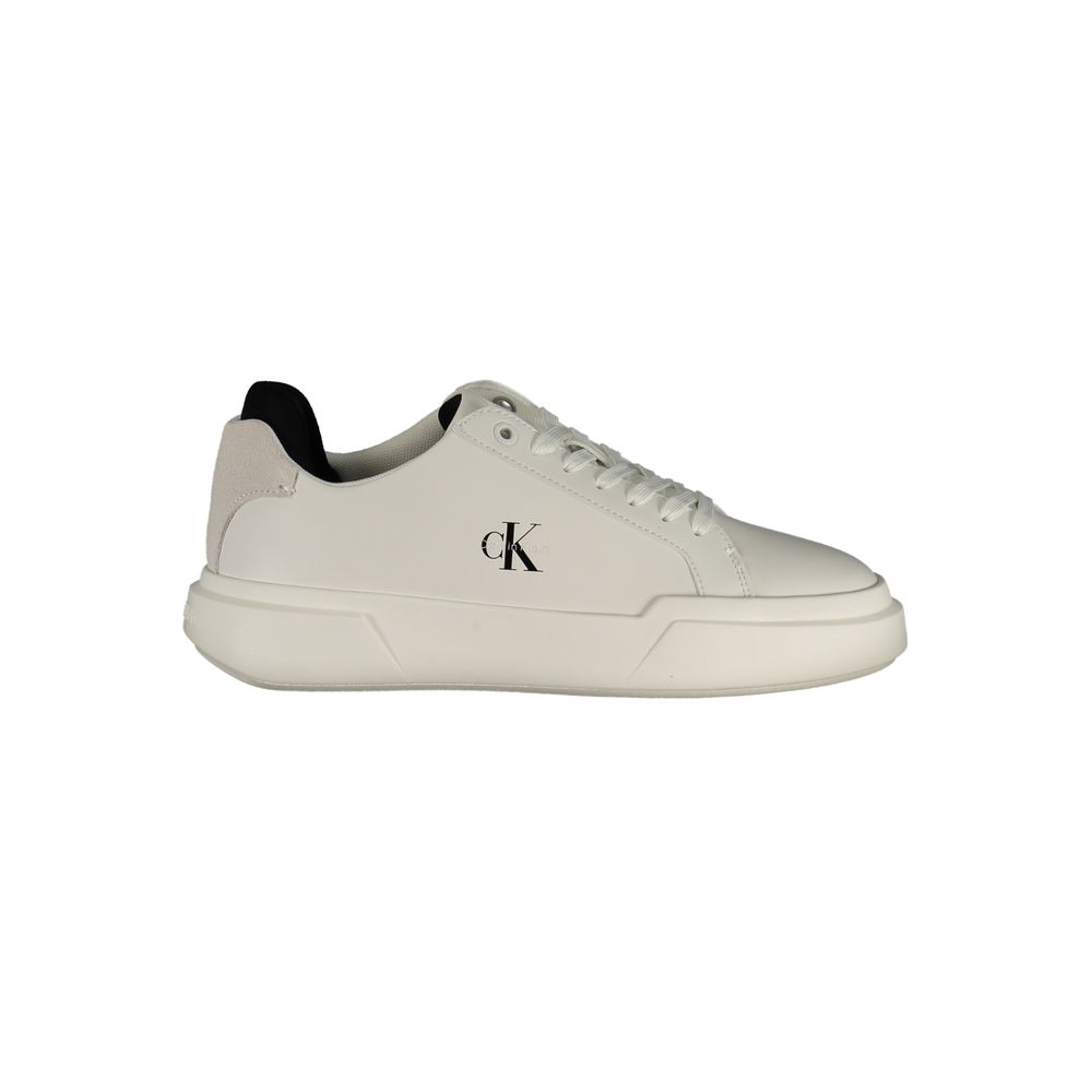 Calvin Klein Bianco Polyurethane Women's Sneaker