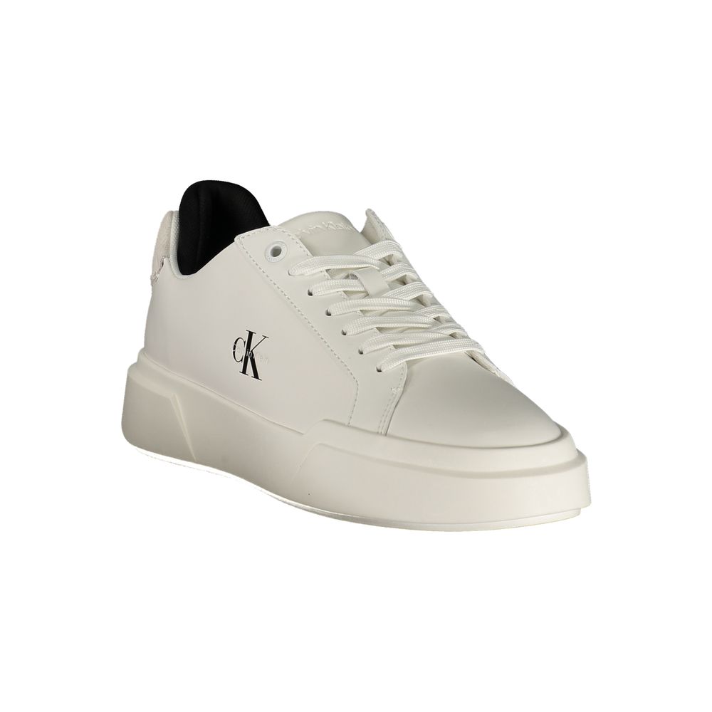 Calvin Klein Bianco Polyurethane Women's Sneaker