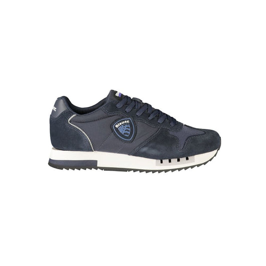 Blauer Blue Polyurethane Men's Sneaker