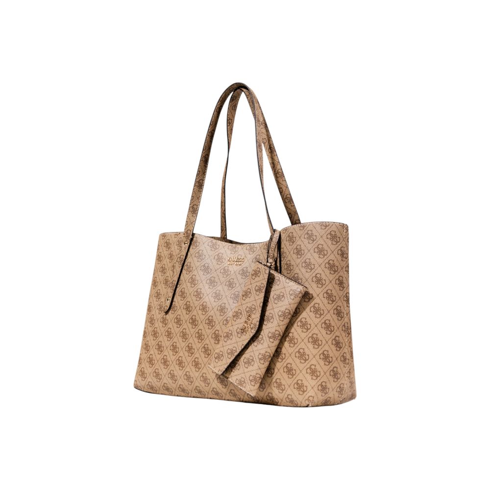 Guess Beige Polyethylene Handbag