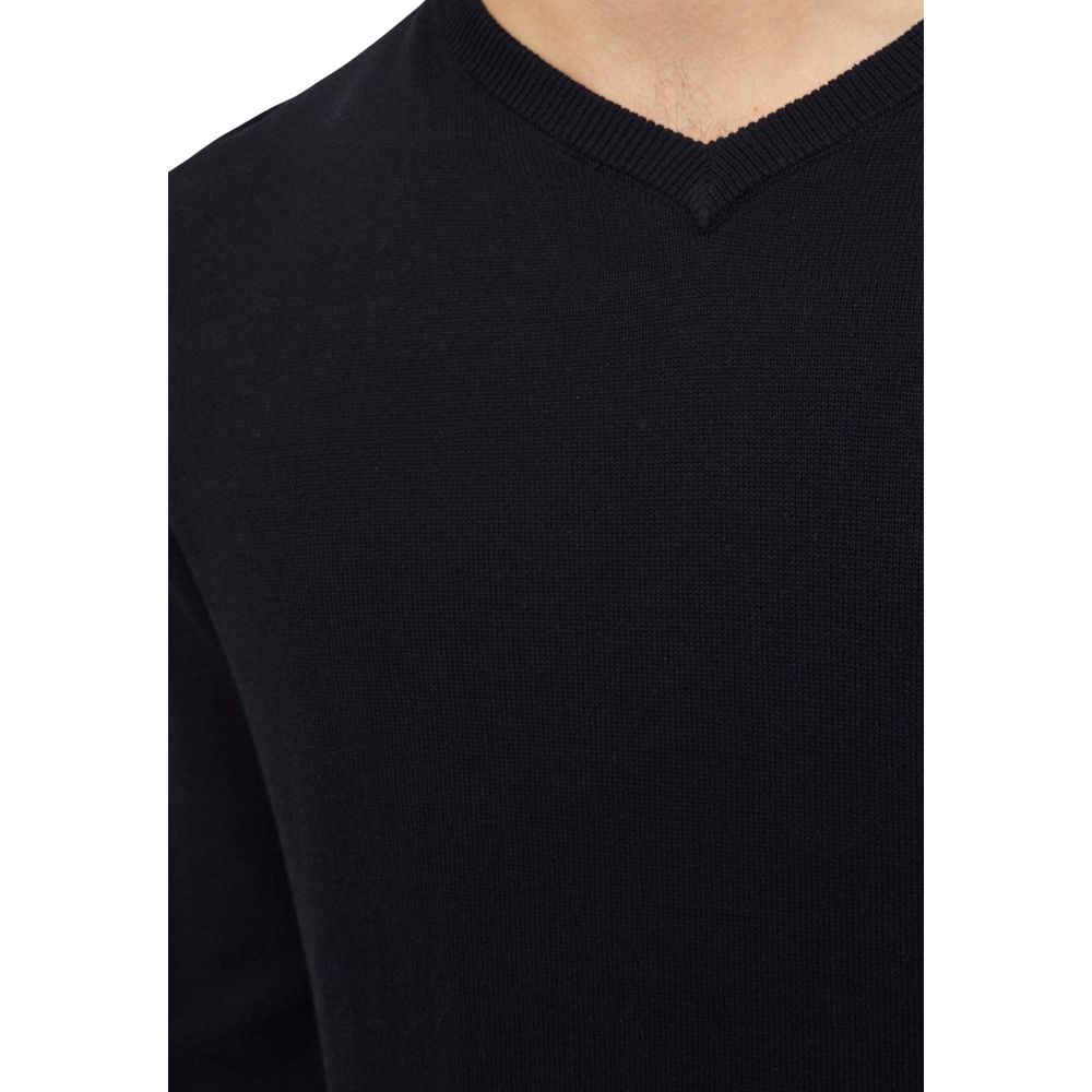 Jack Jones Black Cotton Sweatshirt