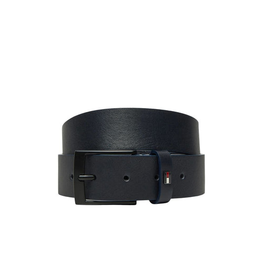 Tommy Hilfiger Blue Leather Regular Belt