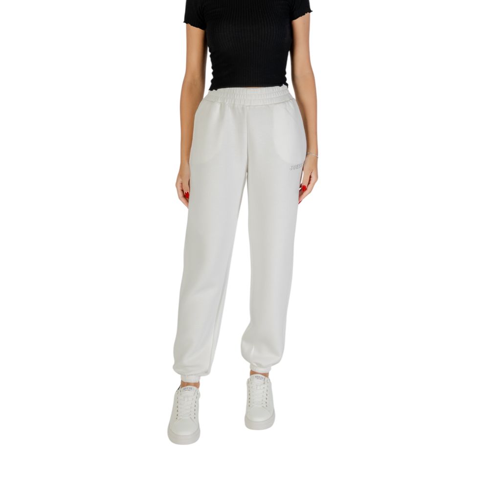 Guess Active Beige Viscose Joggers (Workout Pants)