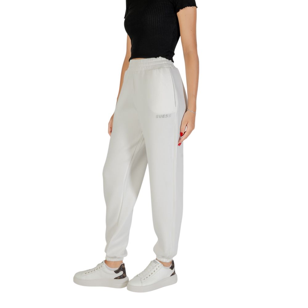 Guess Active Beige Viscose Joggers (Workout Pants)