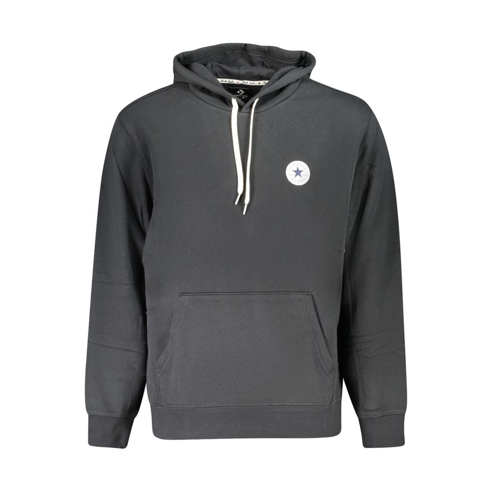 Converse Black Cotton Men's Sweatshirt