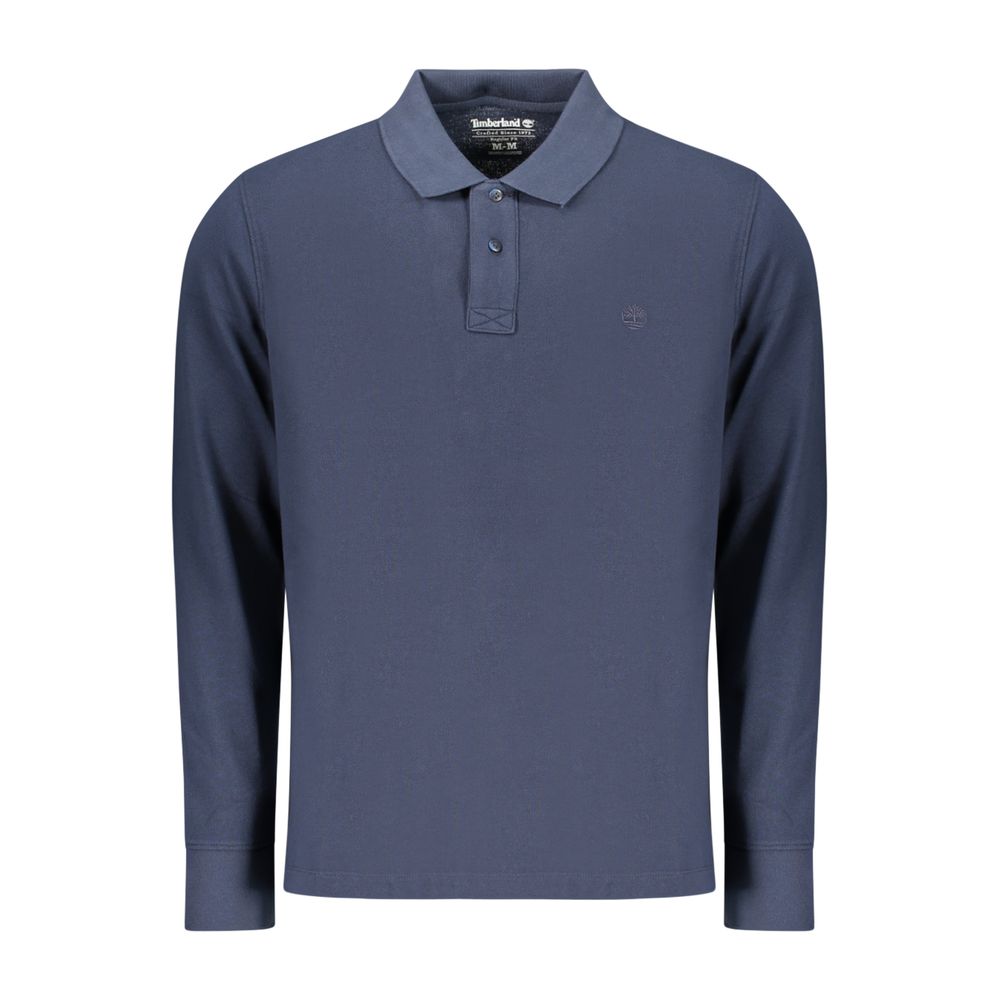 Timberland Blue Cotton Men's Polo Shirt