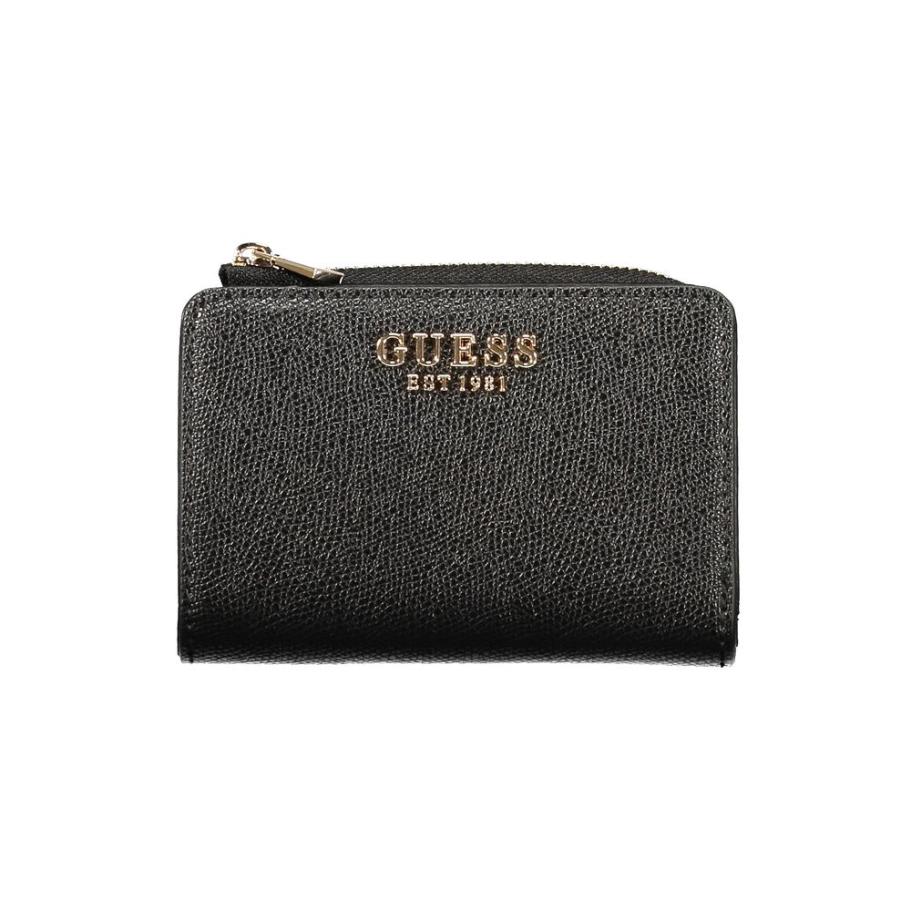 Guess Jeans Black Polyurethane Women's Wallet