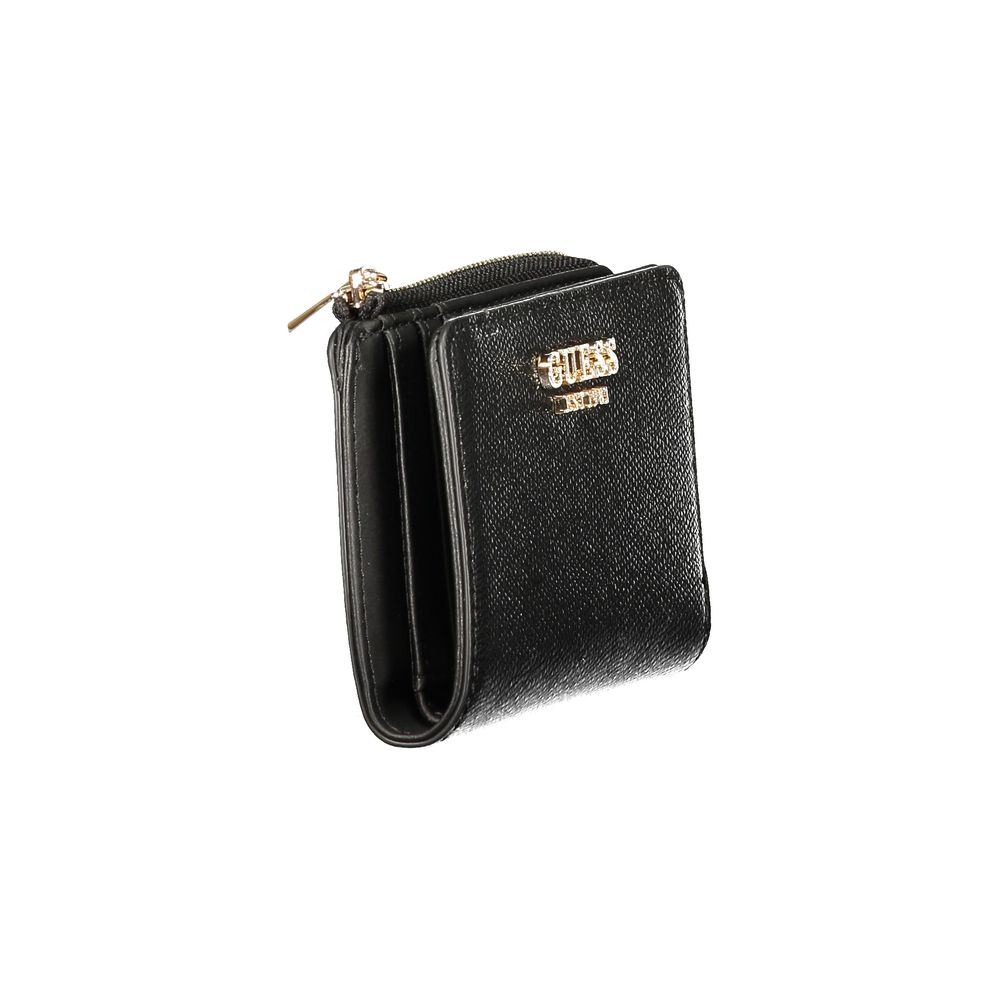 Guess Jeans Black Polyurethane Women's Wallet