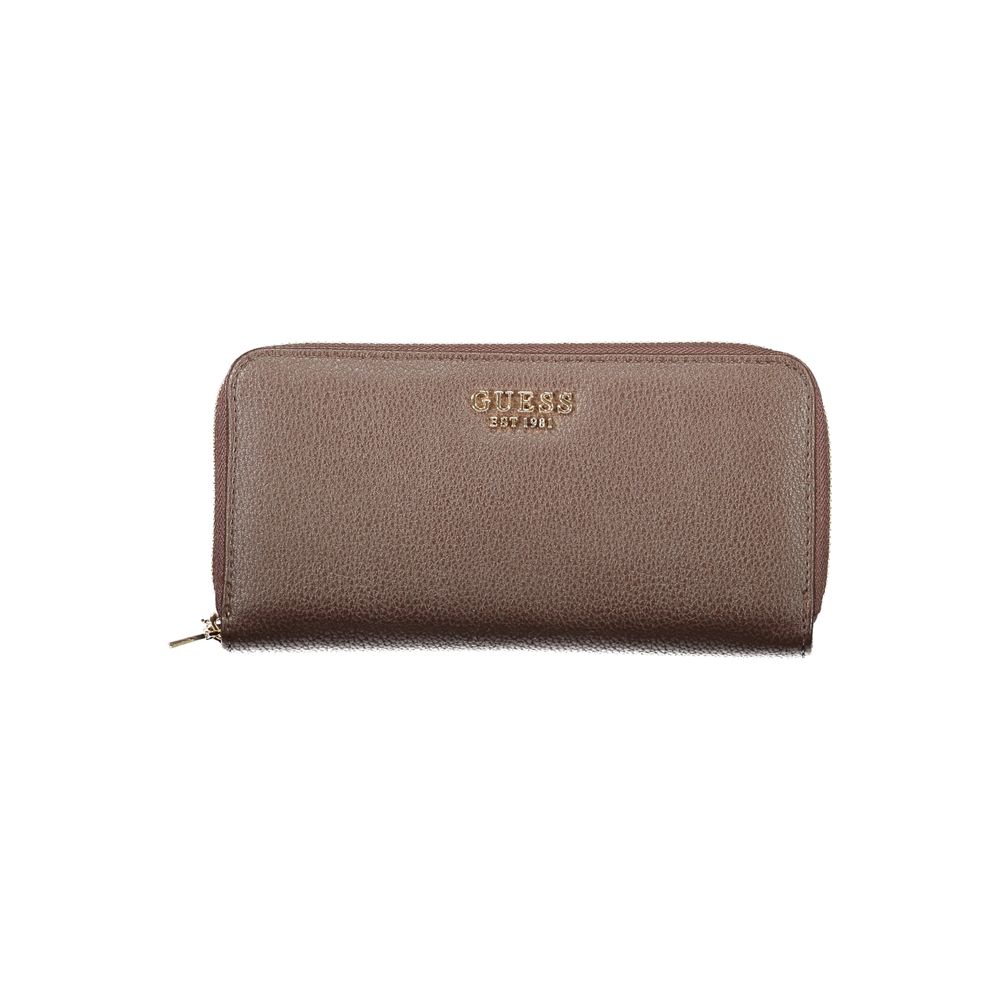 Guess Jeans Brown Polyurethane Women's Wallet