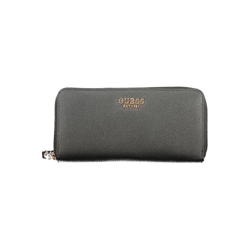 Guess Jeans Black Polyurethane Women Wallet