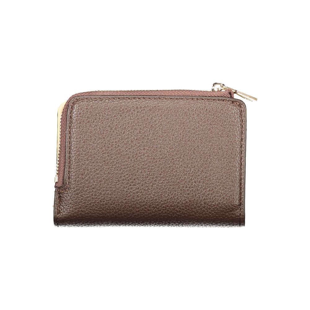 Guess Jeans Brown Leather Woman Wallet