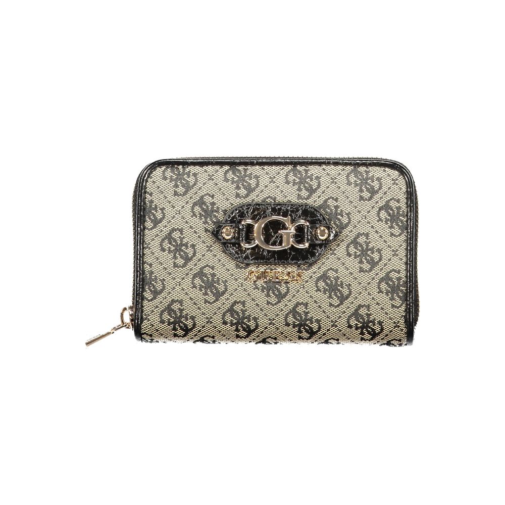 Guess Jeans Nero Polyester Women's Wallet