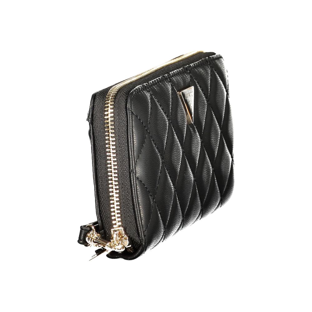 Guess Jeans Black Polyurethane Women's Wallet