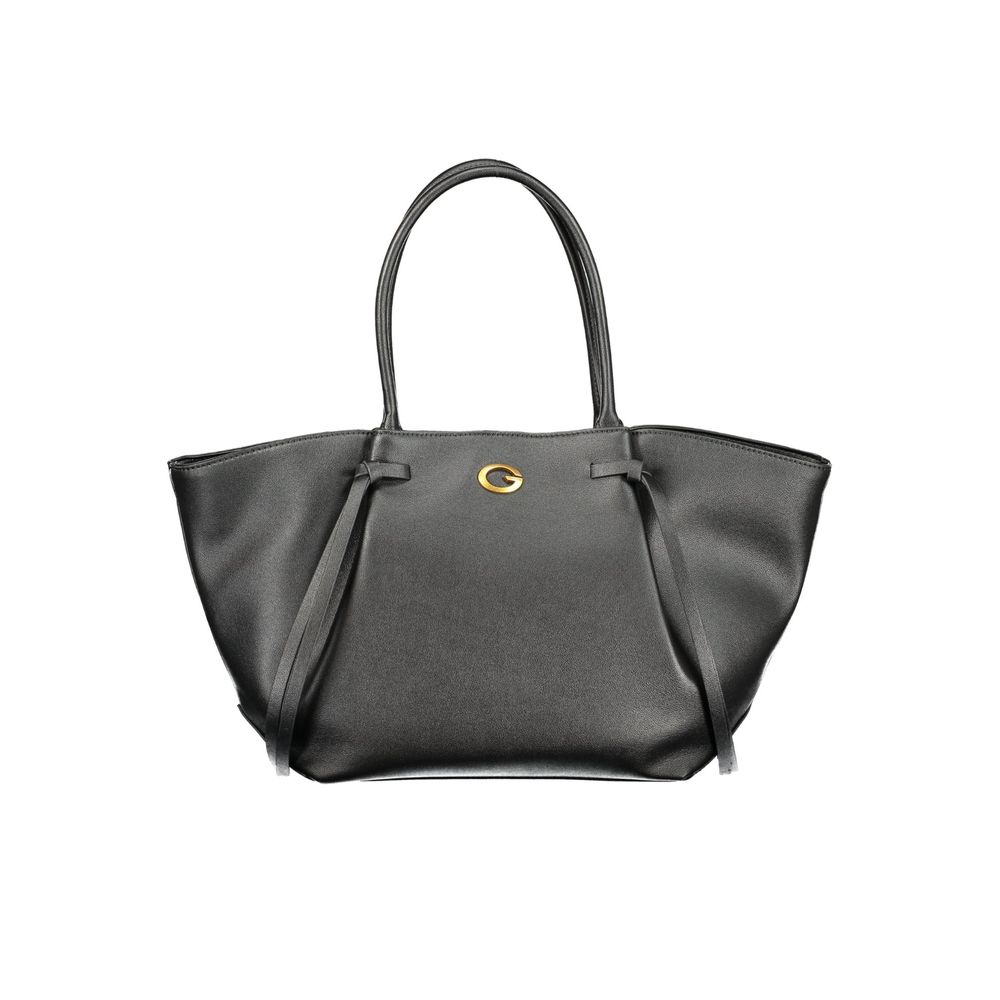 Guess Jeans Nero Poliuretano Womens Bag