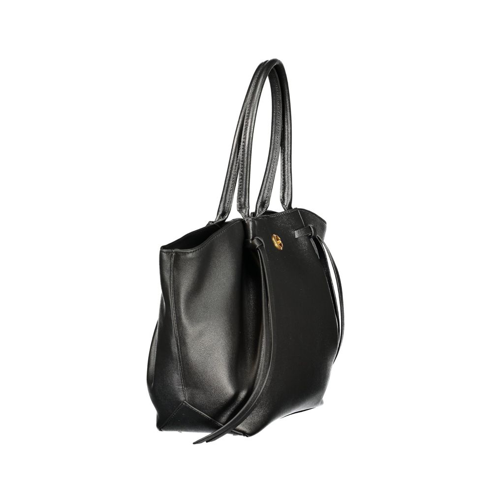 Guess Jeans Nero Poliuretano Womens Bag
