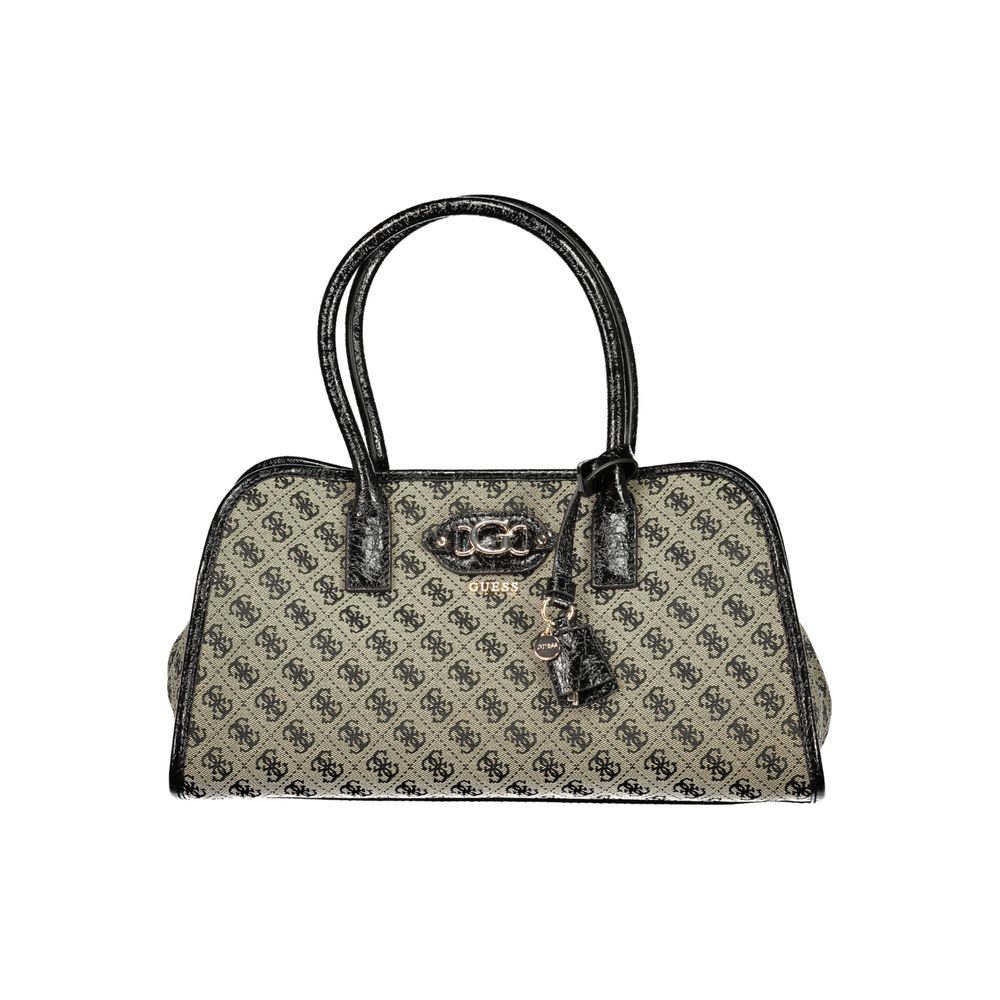 Guess Jeans Nero Polyester Women's Bag