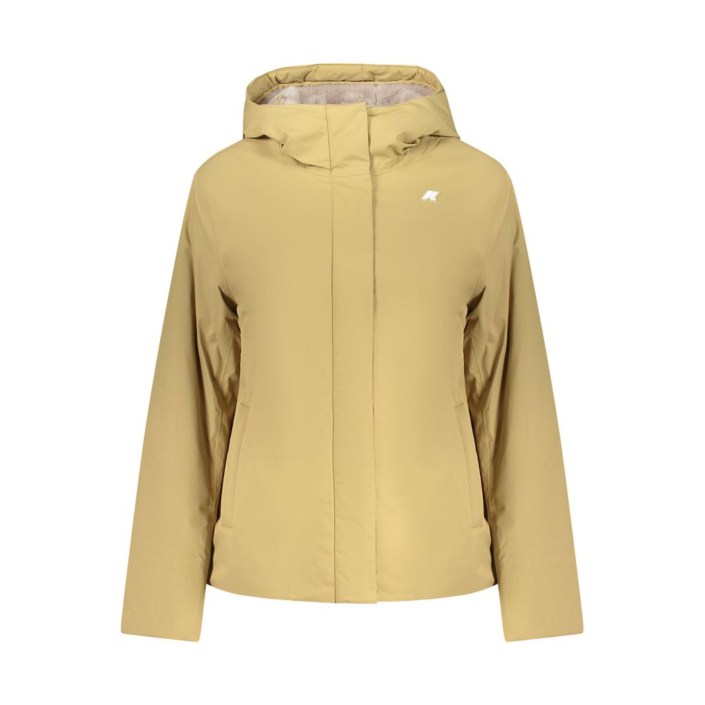 K-WAY Beige Nylon Women's Jacket