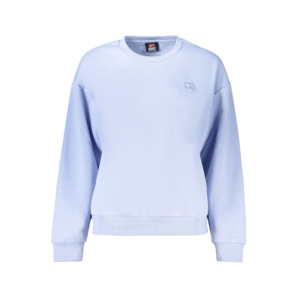 Norway 1963 Azzurro Cotton Women's Sweatshirt