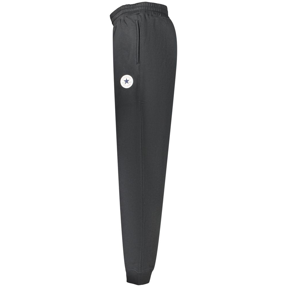 Converse Black Cotton Men's Trouser