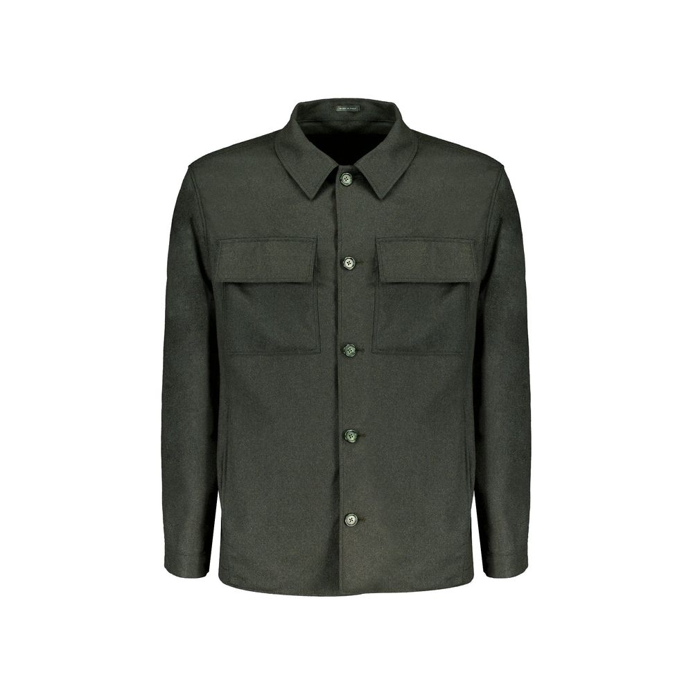Autore Bicolor Cashmere Full-Length Jacket