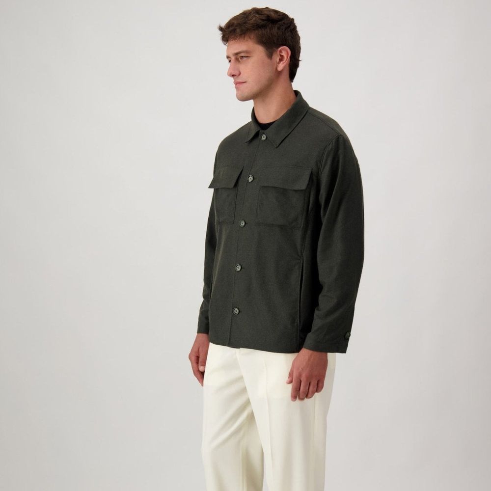 Autore Bicolor Cashmere Full-Length Jacket