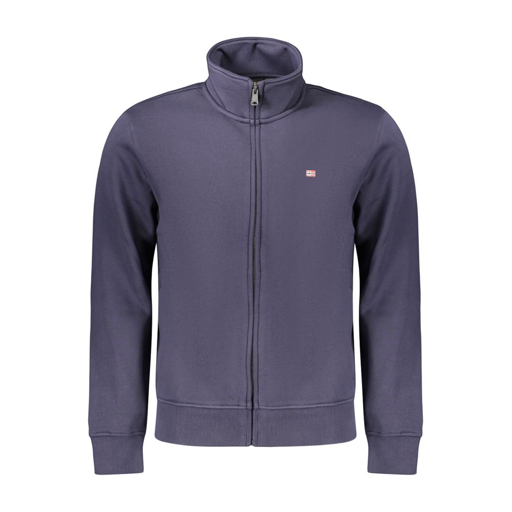 Napapijri Blue Cotton Men's Sweatshirt