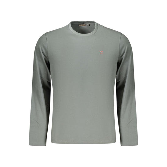 Napapijri Green Cotton Men's T-Shirt