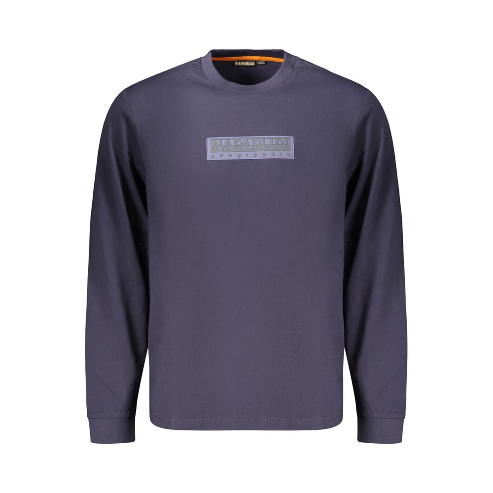 Napapijri Blue Cotton Men's T-Shirt