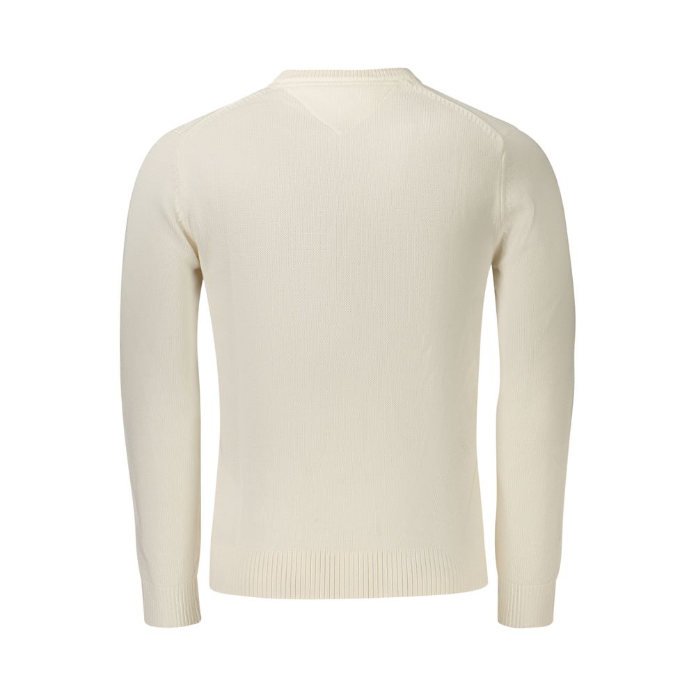 Tommy Hilfiger Bianco Cotton Men's Sweater