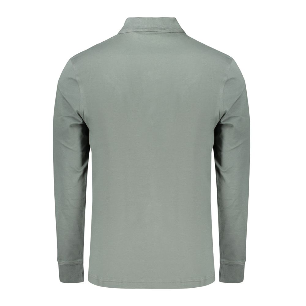 Hugo Boss Green Cotton Men's Polo Shirt