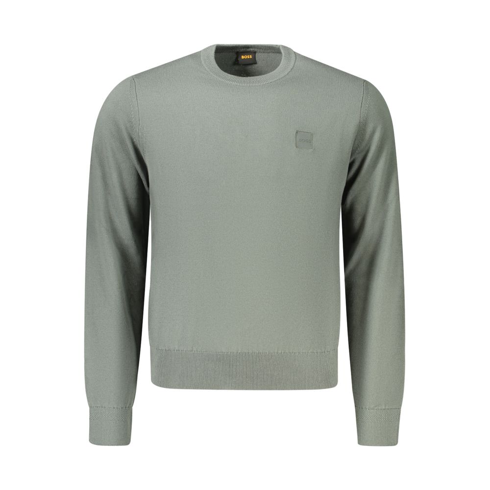 Hugo Boss Verde Cotton Men's Sweater