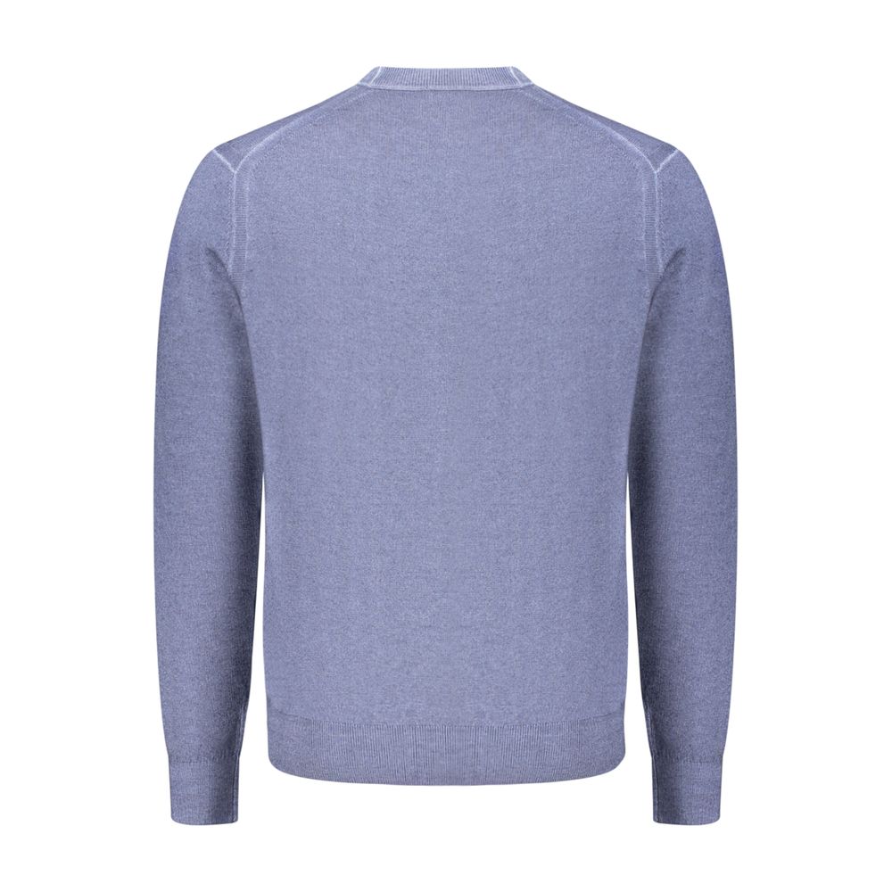 Hugo Boss Blue Wool Men's Sweater