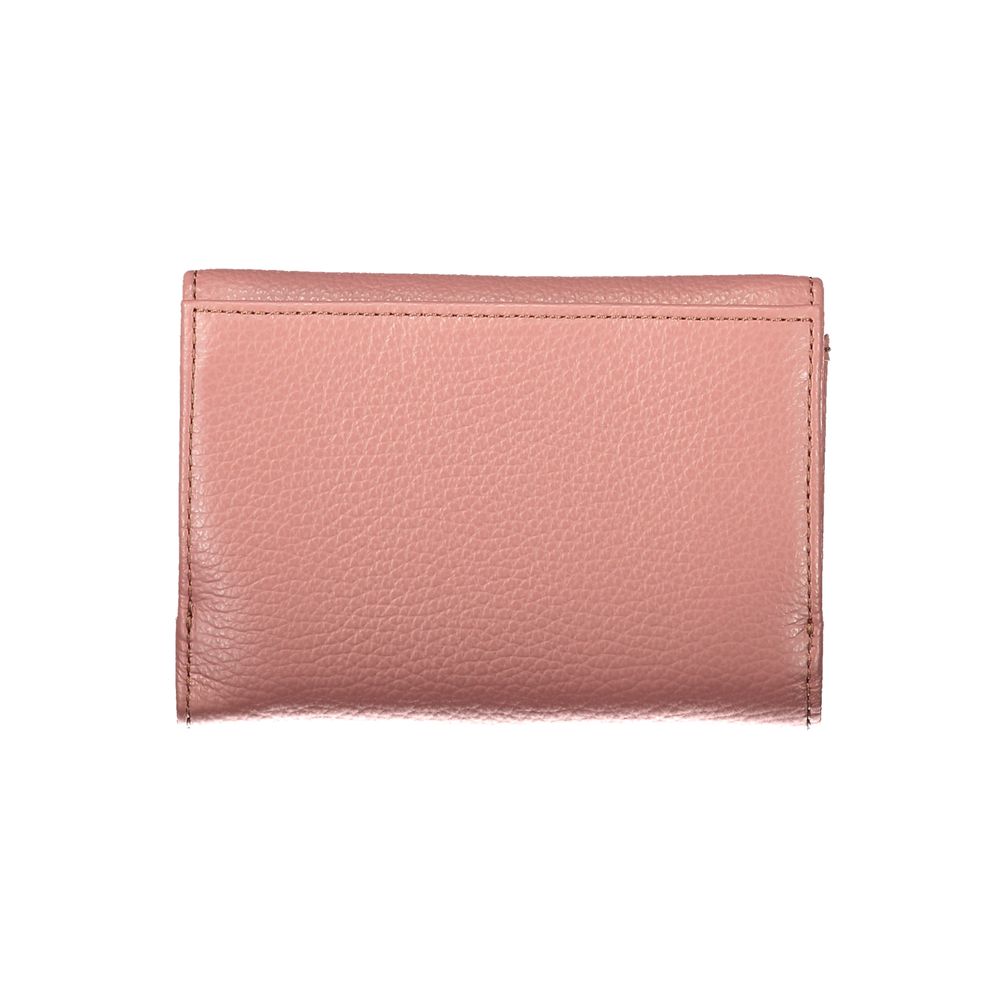 Coccinelle Pink Leather Woman Wallet