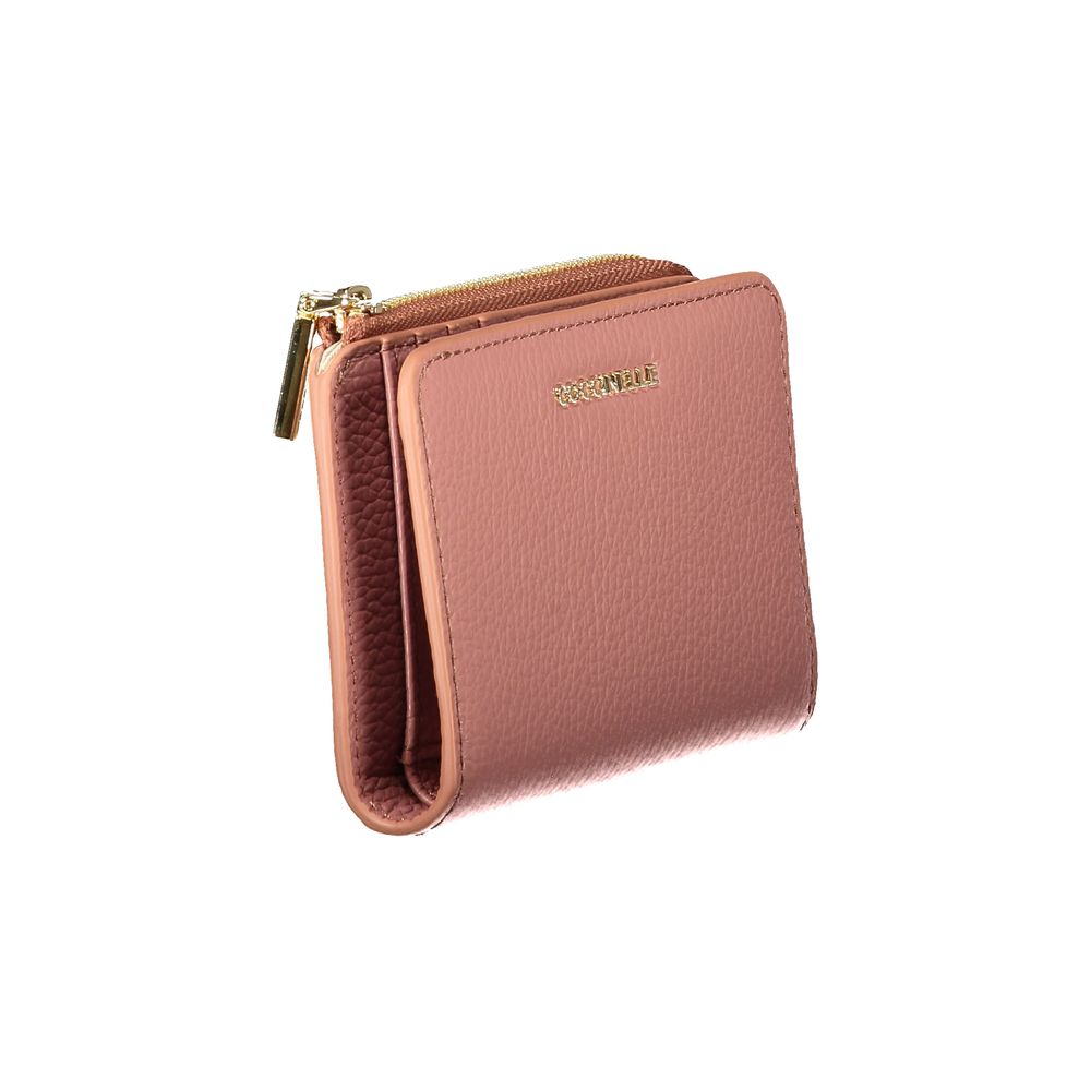 Coccinelle Pink Leather Womens Wallet