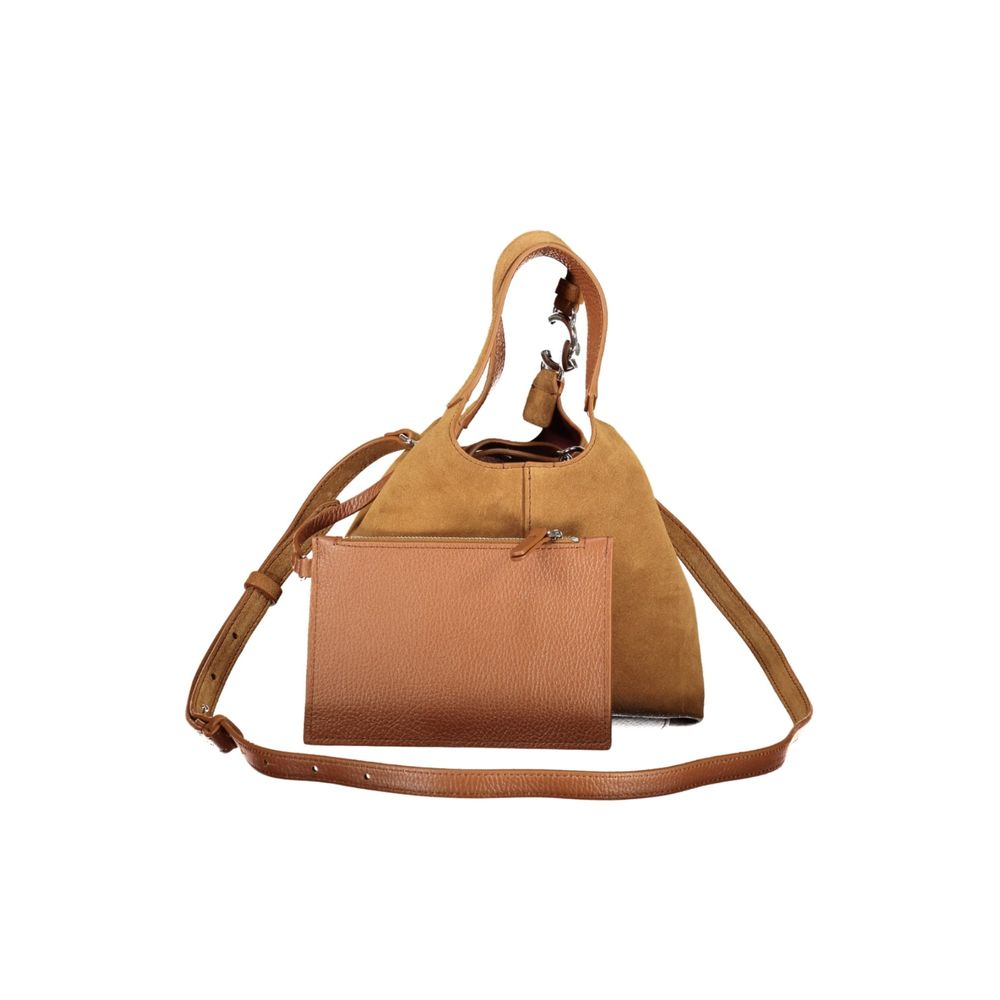 Coccinelle Brown Leather Woman Bag