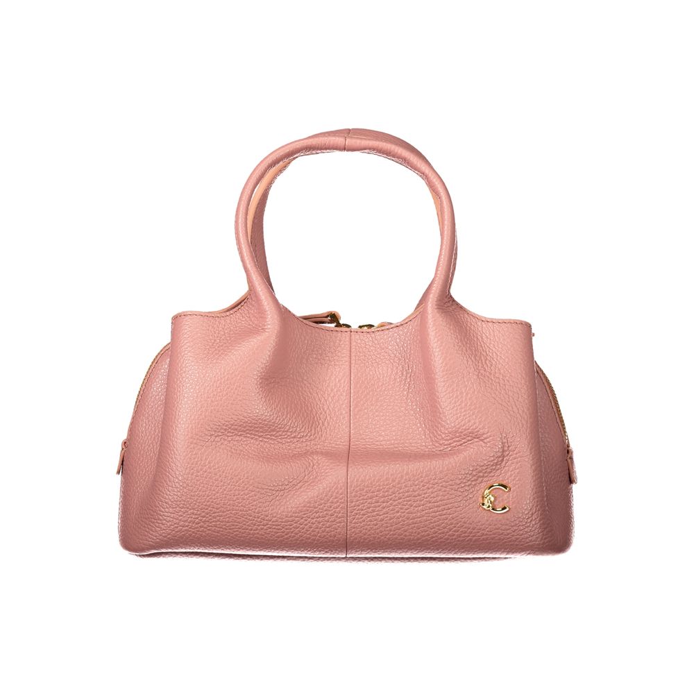 Coccinelle Pink Leather Women's Bag