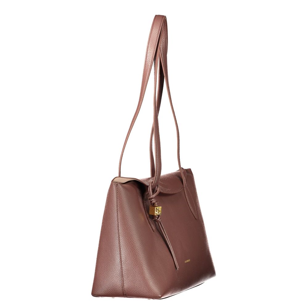 Coccinelle Brown Leather Womens Bag