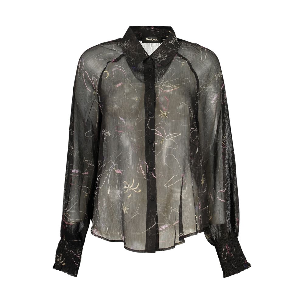Desigual Black Polyester Women's Shirt