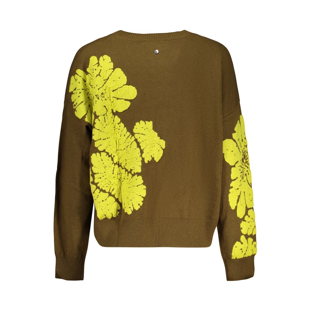 Desigual Verde Lana Women's Sweater