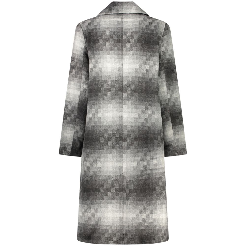 Desigual Gray Polyester Women's Jacket