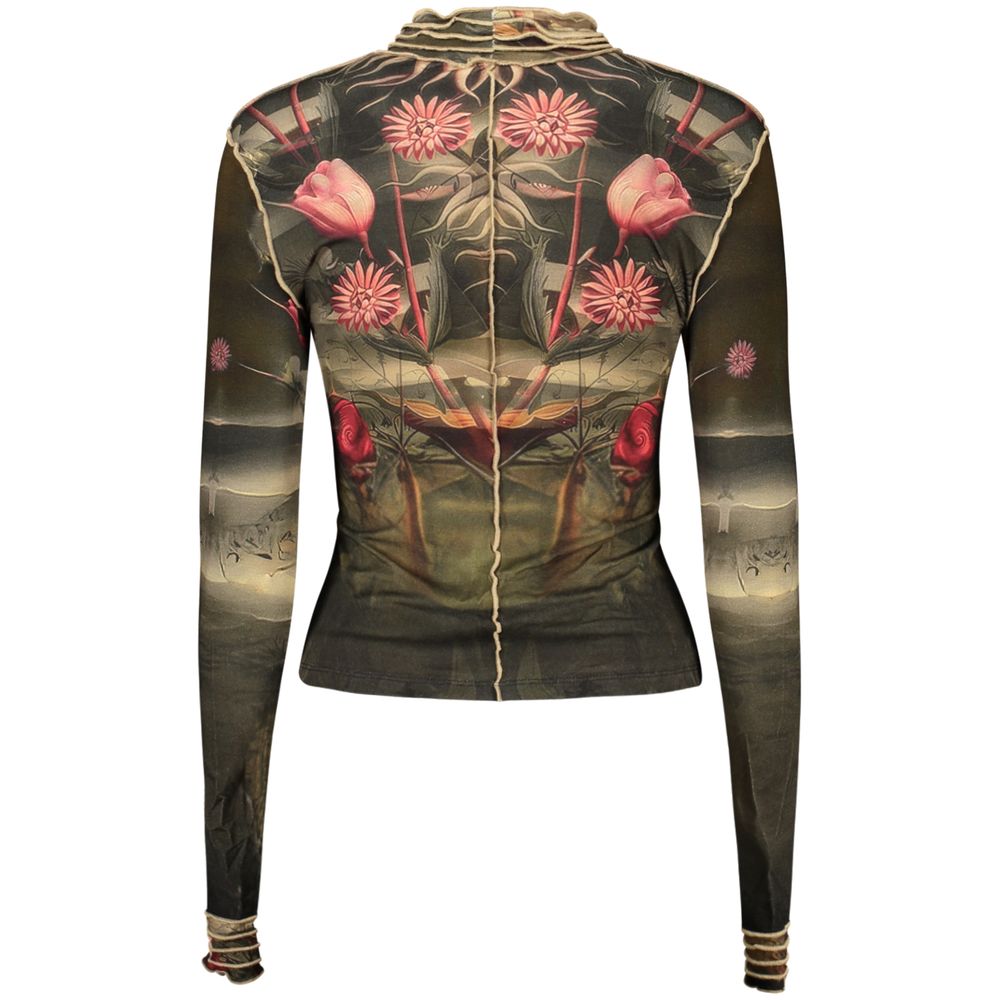 Desigual Black Viscose Womens T Shirt