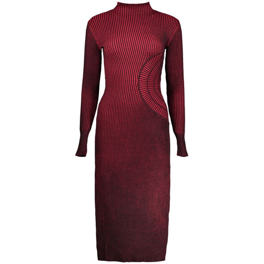 Desigual Red Viscose Womens Dress