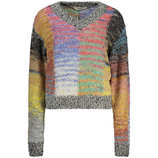 Desigual Yellow Polyester Women's Sweater