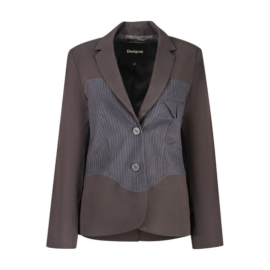 Desigual Black Polyester Women's Jacket