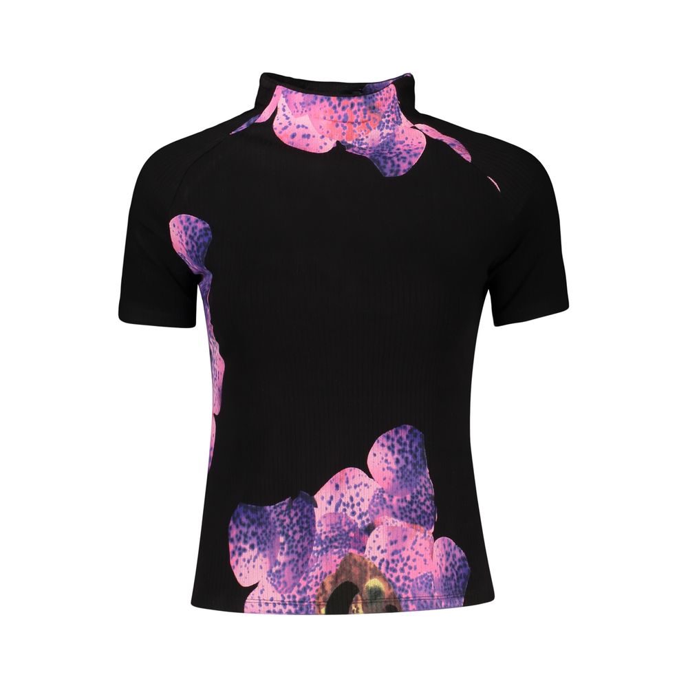 Desigual Nero Viscose Women's T-Shirt
