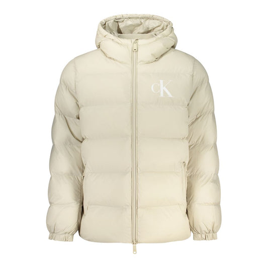Calvin Klein Beige Nylon Men's Jacket