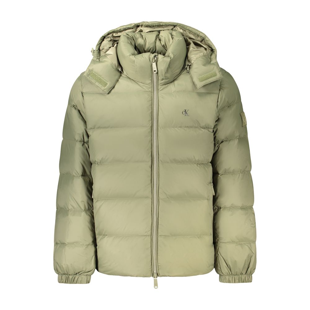 Calvin Klein Green Nylon Men's Jacket