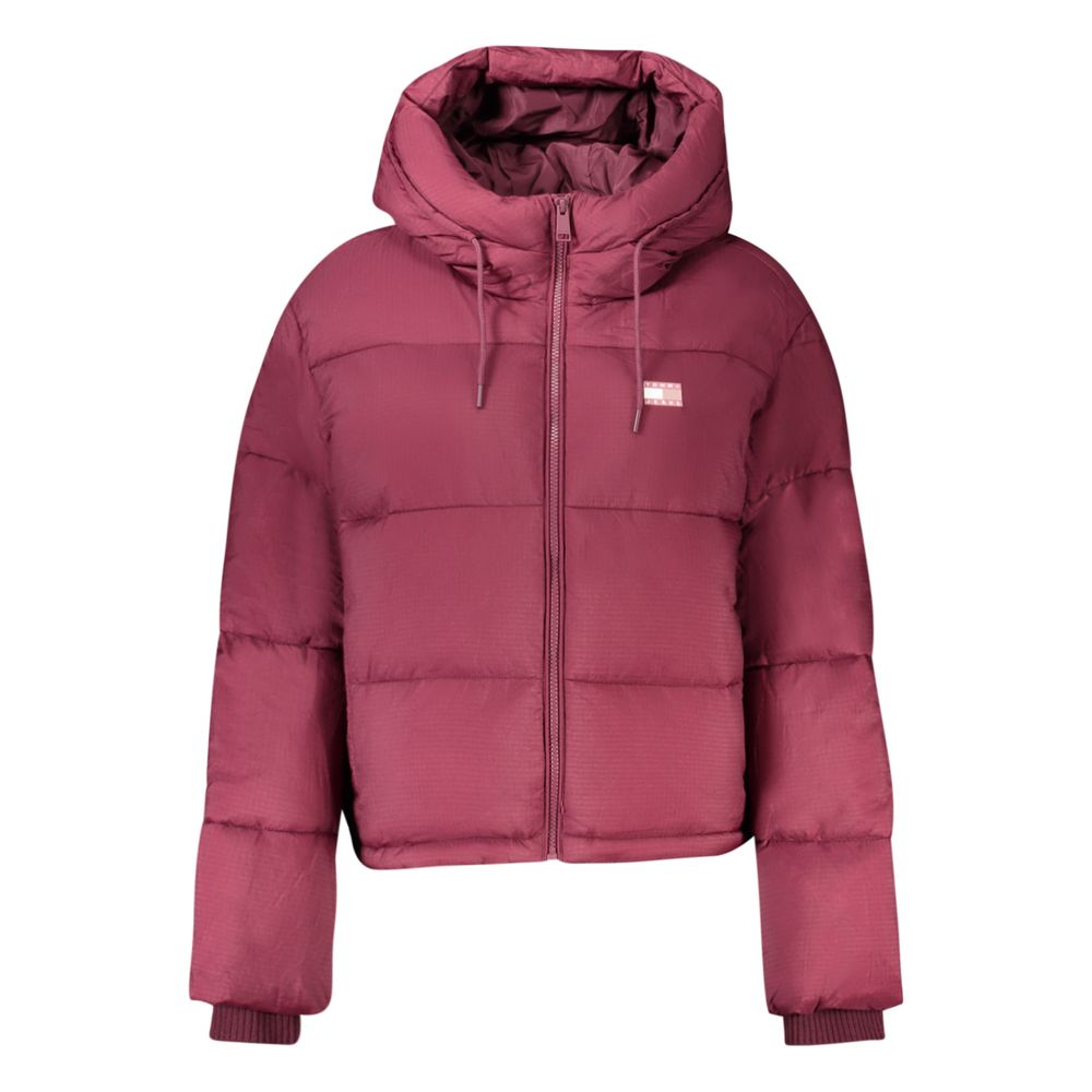 Tommy Hilfiger Purple Polyester Shell Jacket